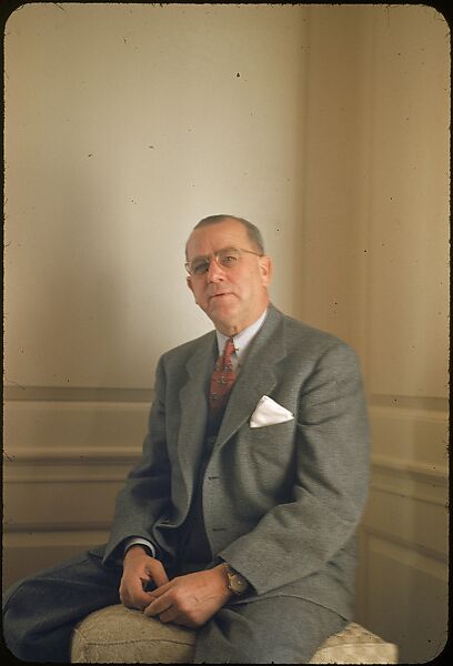 [53 Portraits of Kenneth Towe of American Cyanamid, for Fortune Business Executive Profile], Walker Evans (American, St. Louis, Missouri 1903–1975 New Haven, Connecticut), Color film transparency