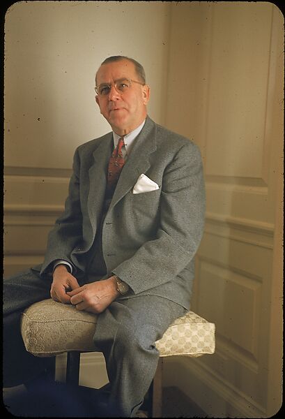 [53 Portraits of Kenneth Towe of American Cyanamid, for Fortune Business Executive Profile], Walker Evans (American, St. Louis, Missouri 1903–1975 New Haven, Connecticut), Color film transparency