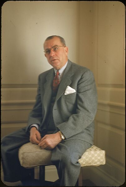 [53 Portraits of Kenneth Towe of American Cyanamid, for Fortune Business Executive Profile], Walker Evans (American, St. Louis, Missouri 1903–1975 New Haven, Connecticut), Color film transparency
