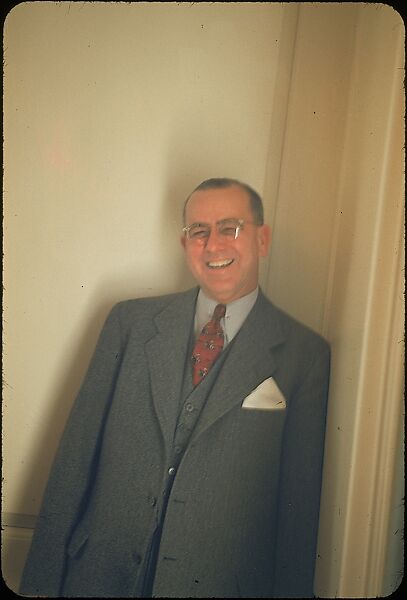 [53 Portraits of Kenneth Towe of American Cyanamid, for Fortune Business Executive Profile], Walker Evans (American, St. Louis, Missouri 1903–1975 New Haven, Connecticut), Color film transparency