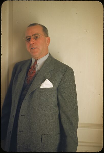 [53 Portraits of Kenneth Towe of American Cyanamid, for Fortune Business Executive Profile], Walker Evans (American, St. Louis, Missouri 1903–1975 New Haven, Connecticut), Color film transparency