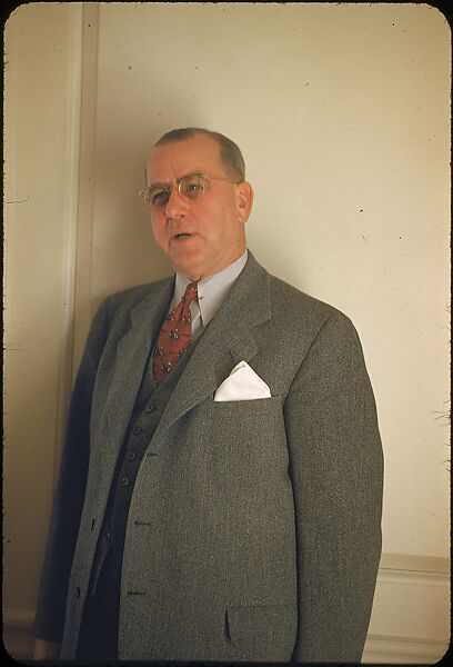 [53 Portraits of Kenneth Towe of American Cyanamid, for Fortune Business Executive Profile], Walker Evans (American, St. Louis, Missouri 1903–1975 New Haven, Connecticut), Color film transparency