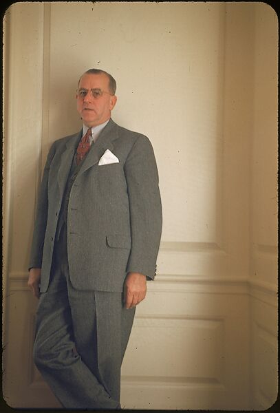[53 Portraits of Kenneth Towe of American Cyanamid, for Fortune Business Executive Profile], Walker Evans (American, St. Louis, Missouri 1903–1975 New Haven, Connecticut), Color film transparency