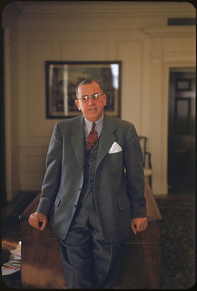 [53 Portraits of Kenneth Towe of American Cyanamid, for Fortune Business Executive Profile], Walker Evans (American, St. Louis, Missouri 1903–1975 New Haven, Connecticut), Color film transparency