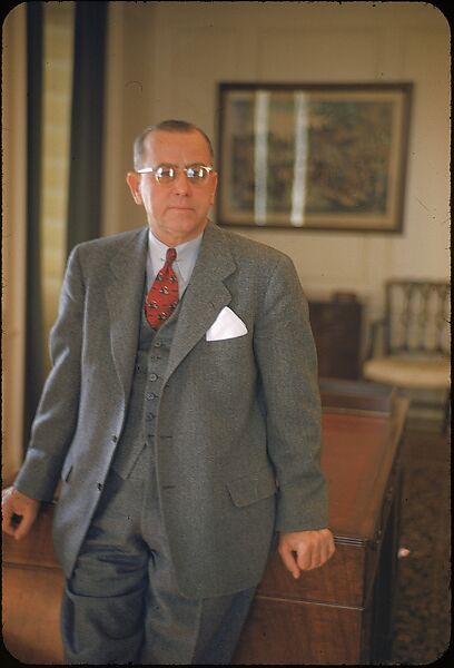 [53 Portraits of Kenneth Towe of American Cyanamid, for Fortune Business Executive Profile], Walker Evans (American, St. Louis, Missouri 1903–1975 New Haven, Connecticut), Color film transparency