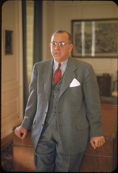 [53 Portraits of Kenneth Towe of American Cyanamid, for Fortune Business Executive Profile], Walker Evans (American, St. Louis, Missouri 1903–1975 New Haven, Connecticut), Color film transparency