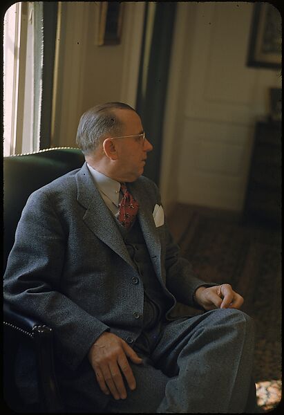 [53 Portraits of Kenneth Towe of American Cyanamid, for Fortune Business Executive Profile], Walker Evans (American, St. Louis, Missouri 1903–1975 New Haven, Connecticut), Color film transparency