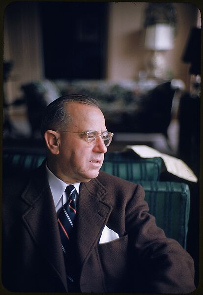 [53 Portraits of Kenneth Towe of American Cyanamid, for Fortune Business Executive Profile], Walker Evans (American, St. Louis, Missouri 1903–1975 New Haven, Connecticut), Color film transparency