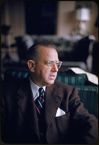 [53 Portraits of Kenneth Towe of American Cyanamid, for Fortune Business Executive Profile], Walker Evans (American, St. Louis, Missouri 1903–1975 New Haven, Connecticut), Color film transparency