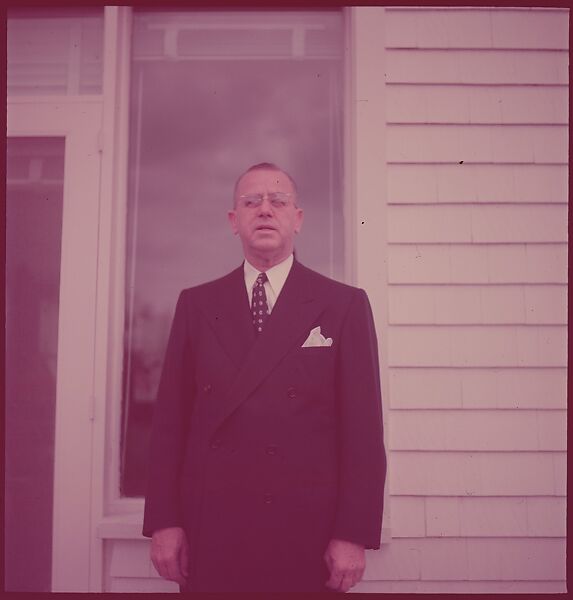 [53 Portraits of Kenneth Towe of American Cyanamid, for Fortune Business Executive Profile], Walker Evans (American, St. Louis, Missouri 1903–1975 New Haven, Connecticut), Color film transparency