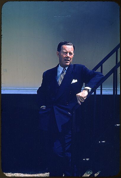 [4 Portraits of McCollum of Continental Oil, for Fortune Business Executive Profile], Walker Evans (American, St. Louis, Missouri 1903–1975 New Haven, Connecticut), Color film transparency