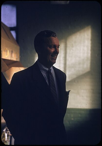 [30 Portraits of Ganger of Lorillard, for Fortune Business Executive Profile], Walker Evans (American, St. Louis, Missouri 1903–1975 New Haven, Connecticut), Color film transparency