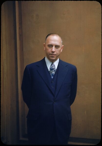 [25 Portraits of Clifford F. Hood of U.S. Steel, for Fortune Business Executive Profile], Walker Evans (American, St. Louis, Missouri 1903–1975 New Haven, Connecticut), Color film transparency 