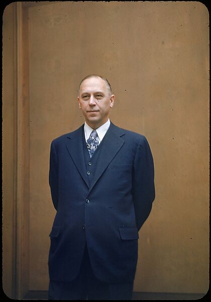 [25 Portraits of Clifford F. Hood of U.S. Steel, for Fortune Business Executive Profile], Walker Evans (American, St. Louis, Missouri 1903–1975 New Haven, Connecticut), Color film transparency