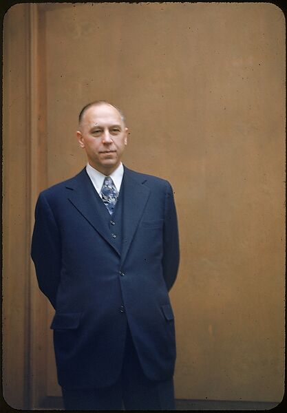 [25 Portraits of Clifford F. Hood of U.S. Steel, for Fortune Business Executive Profile], Walker Evans (American, St. Louis, Missouri 1903–1975 New Haven, Connecticut), Color film transparency