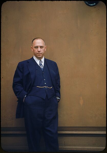 [25 Portraits of Clifford F. Hood of U.S. Steel, for Fortune Business Executive Profile], Walker Evans (American, St. Louis, Missouri 1903–1975 New Haven, Connecticut), Color film transparency