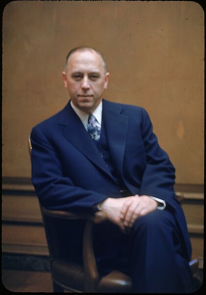 [25 Portraits of Clifford F. Hood of U.S. Steel, for Fortune Business Executive Profile], Walker Evans (American, St. Louis, Missouri 1903–1975 New Haven, Connecticut), Color film transparency