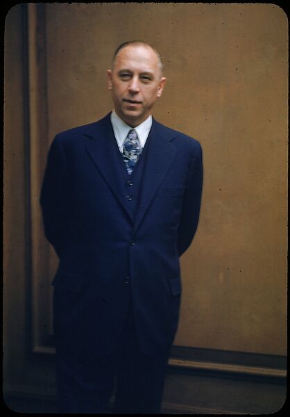 [25 Portraits of Clifford F. Hood of U.S. Steel, for Fortune Business Executive Profile], Walker Evans (American, St. Louis, Missouri 1903–1975 New Haven, Connecticut), Color film transparency