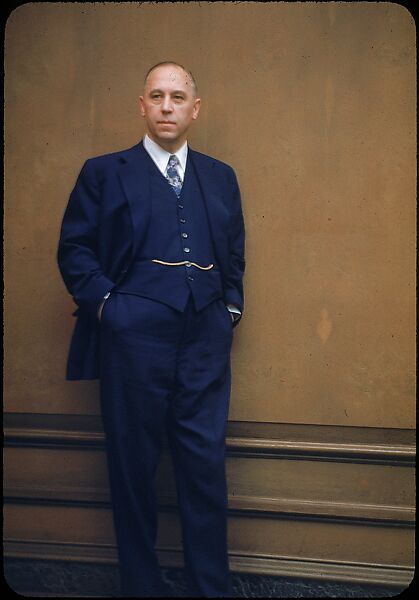 [25 Portraits of Clifford F. Hood of U.S. Steel, for Fortune Business Executive Profile], Walker Evans (American, St. Louis, Missouri 1903–1975 New Haven, Connecticut), Color film transparency