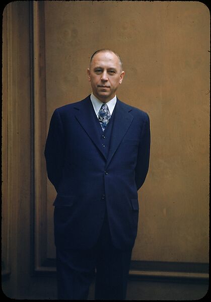 [25 Portraits of Clifford F. Hood of U.S. Steel, for Fortune Business Executive Profile], Walker Evans (American, St. Louis, Missouri 1903–1975 New Haven, Connecticut), Color film transparency