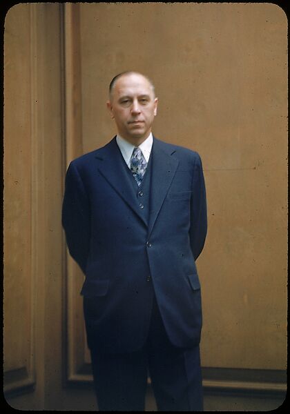 [25 Portraits of Clifford F. Hood of U.S. Steel, for Fortune Business Executive Profile], Walker Evans (American, St. Louis, Missouri 1903–1975 New Haven, Connecticut), Color film transparency