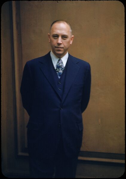 [25 Portraits of Clifford F. Hood of U.S. Steel, for Fortune Business Executive Profile], Walker Evans (American, St. Louis, Missouri 1903–1975 New Haven, Connecticut), Color film transparency