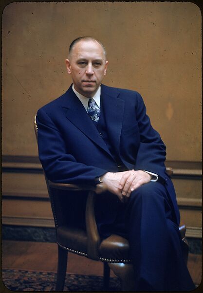 [25 Portraits of Clifford F. Hood of U.S. Steel, for Fortune Business Executive Profile], Walker Evans (American, St. Louis, Missouri 1903–1975 New Haven, Connecticut), Color film transparency