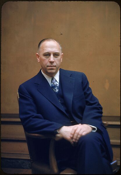 [25 Portraits of Clifford F. Hood of U.S. Steel, for Fortune Business Executive Profile], Walker Evans (American, St. Louis, Missouri 1903–1975 New Haven, Connecticut), Color film transparency