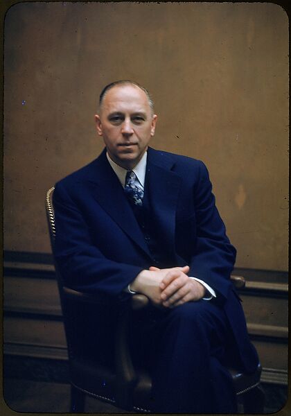 [25 Portraits of Clifford F. Hood of U.S. Steel, for Fortune Business Executive Profile], Walker Evans (American, St. Louis, Missouri 1903–1975 New Haven, Connecticut), Color film transparency