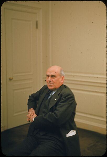 [49 Portraits of McCloy of the Chase, for Fortune Business Executive Profile], Walker Evans (American, St. Louis, Missouri 1903–1975 New Haven, Connecticut), Color film transparency 