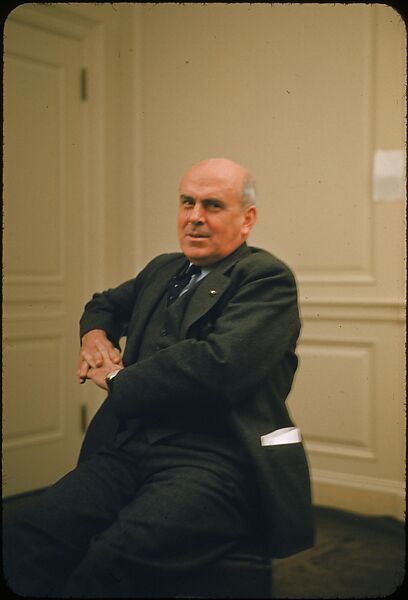 [49 Portraits of McCloy of the Chase, for Fortune Business Executive Profile], Walker Evans (American, St. Louis, Missouri 1903–1975 New Haven, Connecticut), Color film transparency