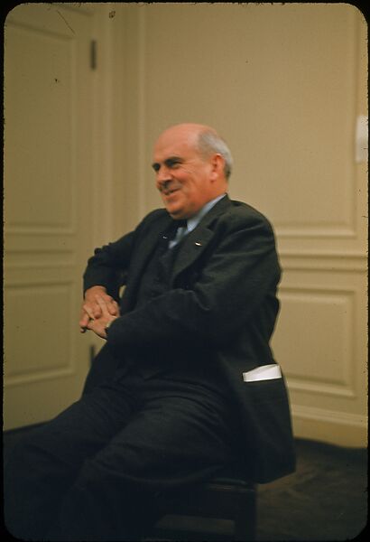 [49 Portraits of McCloy of the Chase, for Fortune Business Executive Profile], Walker Evans (American, St. Louis, Missouri 1903–1975 New Haven, Connecticut), Color film transparency