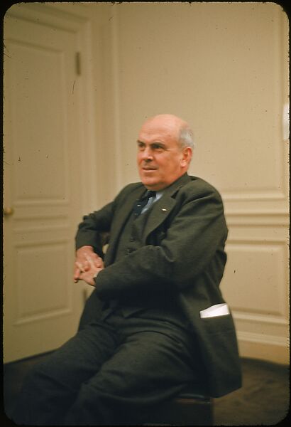 [49 Portraits of McCloy of the Chase, for Fortune Business Executive Profile], Walker Evans (American, St. Louis, Missouri 1903–1975 New Haven, Connecticut), Color film transparency