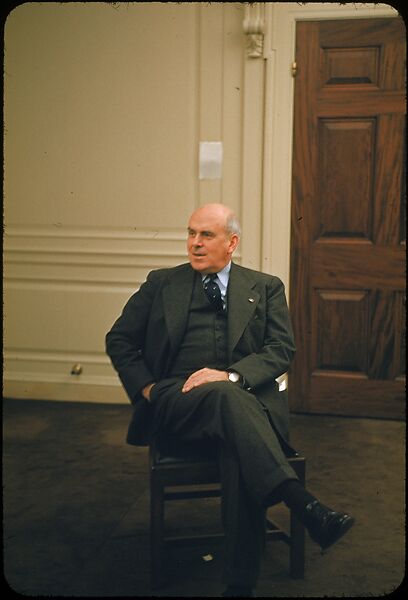 [49 Portraits of McCloy of the Chase, for Fortune Business Executive Profile], Walker Evans (American, St. Louis, Missouri 1903–1975 New Haven, Connecticut), Color film transparency