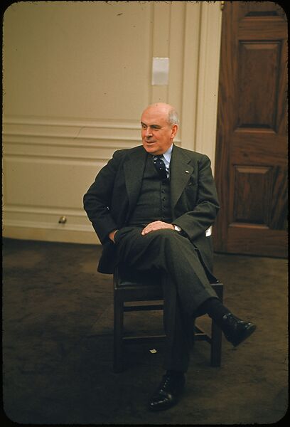 [49 Portraits of McCloy of the Chase, for Fortune Business Executive Profile], Walker Evans (American, St. Louis, Missouri 1903–1975 New Haven, Connecticut), Color film transparency