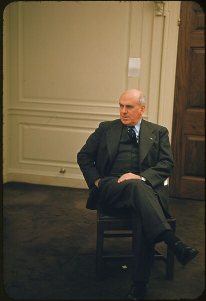 [49 Portraits of McCloy of the Chase, for Fortune Business Executive Profile], Walker Evans (American, St. Louis, Missouri 1903–1975 New Haven, Connecticut), Color film transparency