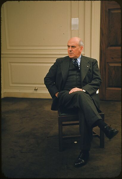[49 Portraits of McCloy of the Chase, for Fortune Business Executive Profile], Walker Evans (American, St. Louis, Missouri 1903–1975 New Haven, Connecticut), Color film transparency