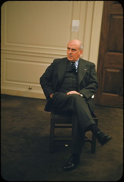 [49 Portraits of McCloy of the Chase, for Fortune Business Executive Profile], Walker Evans (American, St. Louis, Missouri 1903–1975 New Haven, Connecticut), Color film transparency