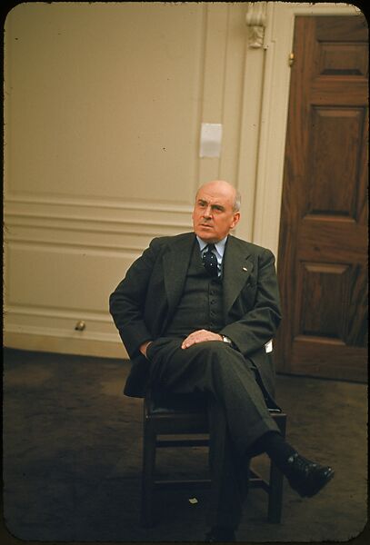[49 Portraits of McCloy of the Chase, for Fortune Business Executive Profile], Walker Evans (American, St. Louis, Missouri 1903–1975 New Haven, Connecticut), Color film transparency