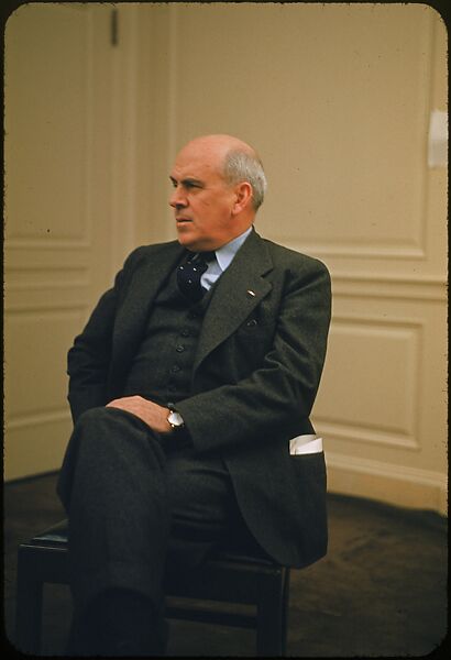 [49 Portraits of McCloy of the Chase, for Fortune Business Executive Profile], Walker Evans (American, St. Louis, Missouri 1903–1975 New Haven, Connecticut), Color film transparency