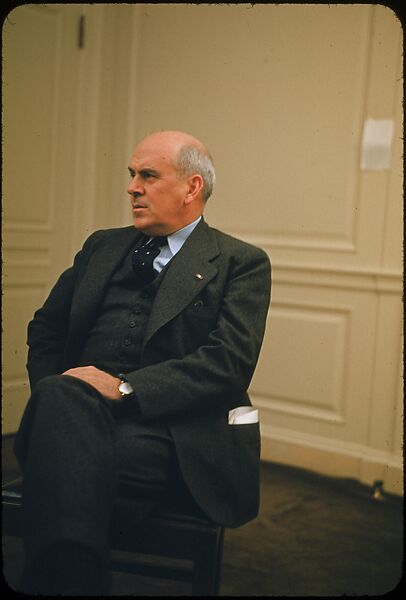 [49 Portraits of McCloy of the Chase, for Fortune Business Executive Profile], Walker Evans (American, St. Louis, Missouri 1903–1975 New Haven, Connecticut), Color film transparency