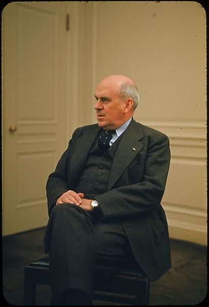 [49 Portraits of McCloy of the Chase, for Fortune Business Executive Profile], Walker Evans (American, St. Louis, Missouri 1903–1975 New Haven, Connecticut), Color film transparency