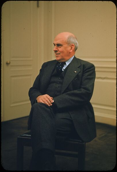 [49 Portraits of McCloy of the Chase, for Fortune Business Executive Profile], Walker Evans (American, St. Louis, Missouri 1903–1975 New Haven, Connecticut), Color film transparency
