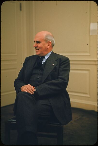[49 Portraits of McCloy of the Chase, for Fortune Business Executive Profile], Walker Evans (American, St. Louis, Missouri 1903–1975 New Haven, Connecticut), Color film transparency