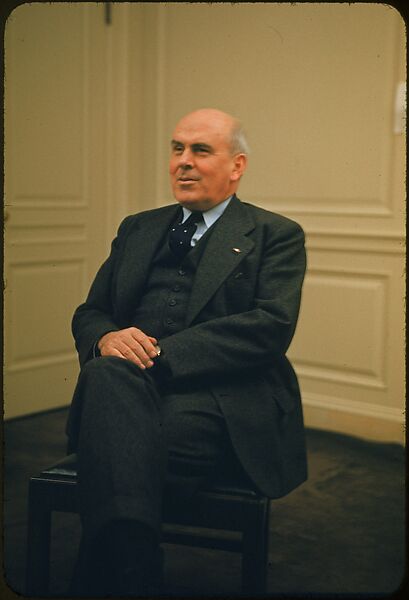 [49 Portraits of McCloy of the Chase, for Fortune Business Executive Profile], Walker Evans (American, St. Louis, Missouri 1903–1975 New Haven, Connecticut), Color film transparency