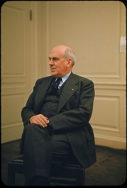[49 Portraits of McCloy of the Chase, for Fortune Business Executive Profile], Walker Evans (American, St. Louis, Missouri 1903–1975 New Haven, Connecticut), Color film transparency