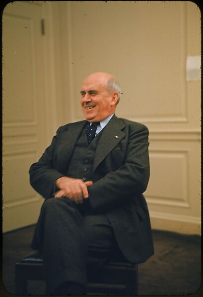 [49 Portraits of McCloy of the Chase, for Fortune Business Executive Profile], Walker Evans (American, St. Louis, Missouri 1903–1975 New Haven, Connecticut), Color film transparency