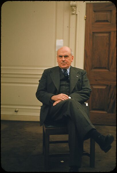 [49 Portraits of McCloy of the Chase, for Fortune Business Executive Profile], Walker Evans (American, St. Louis, Missouri 1903–1975 New Haven, Connecticut), Color film transparency