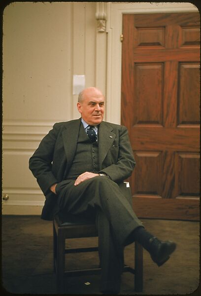 [49 Portraits of McCloy of the Chase, for Fortune Business Executive Profile], Walker Evans (American, St. Louis, Missouri 1903–1975 New Haven, Connecticut), Color film transparency