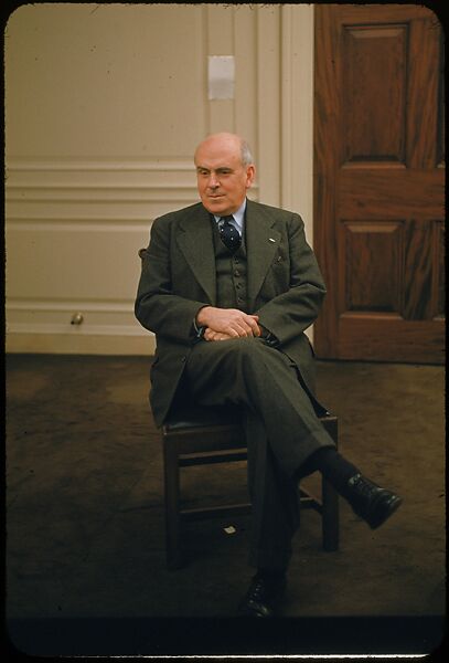 [49 Portraits of McCloy of the Chase, for Fortune Business Executive Profile], Walker Evans (American, St. Louis, Missouri 1903–1975 New Haven, Connecticut), Color film transparency